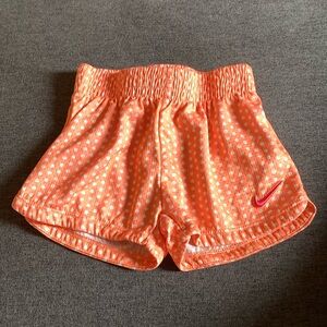NIKE polka dot cozy shorts.  Size 12M